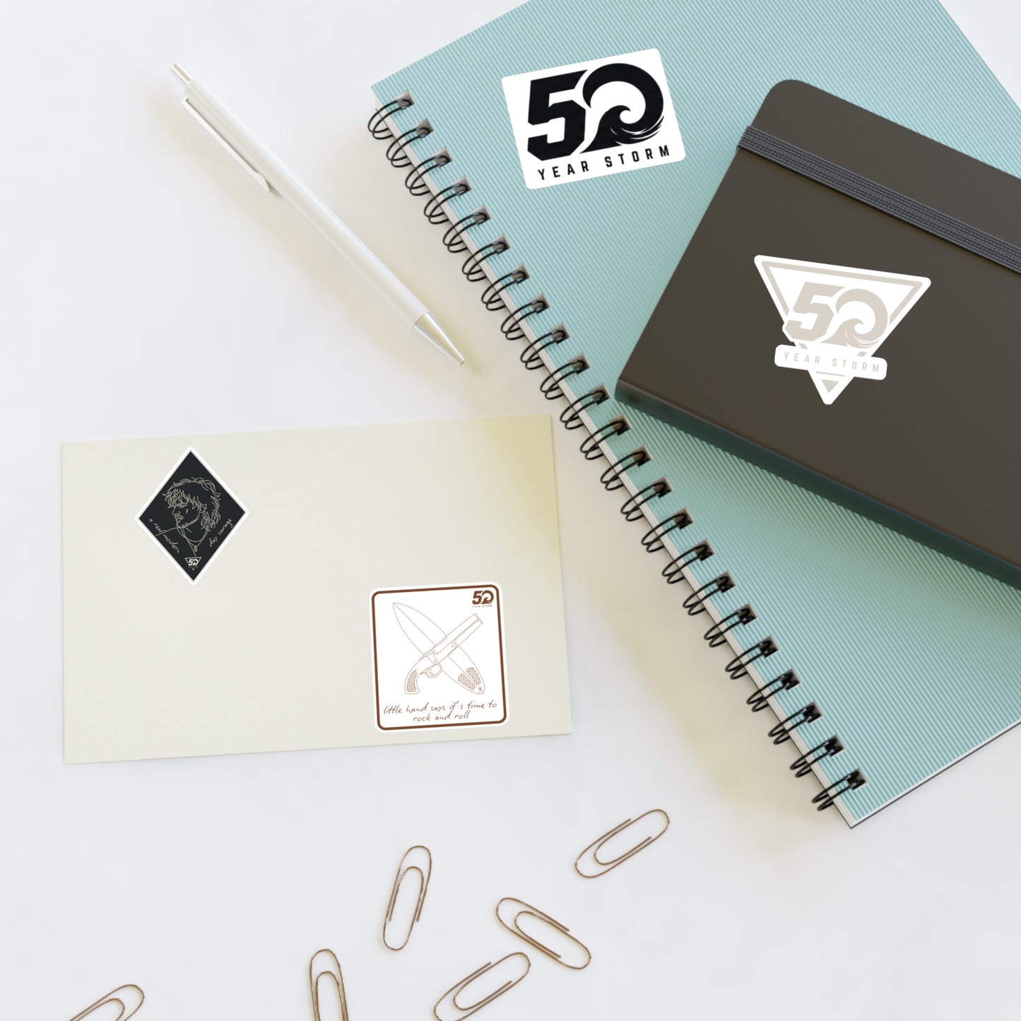 50-Year Storm Sticker Sheet