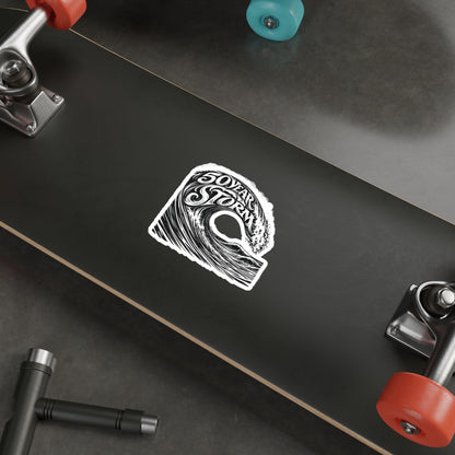 Die-Cut 50 Year Storm Wave Sticker