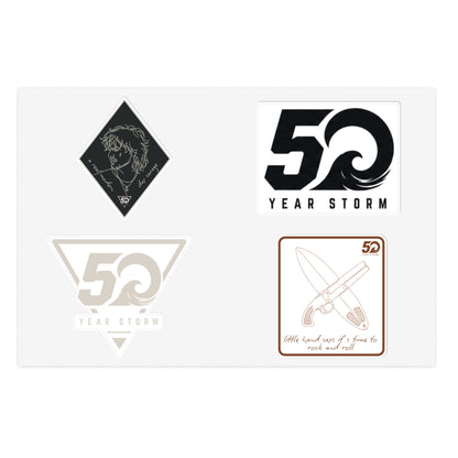 50-Year Storm Sticker Sheet
