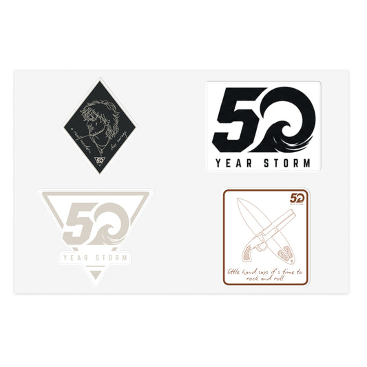 50-Year Storm Sticker Sheet