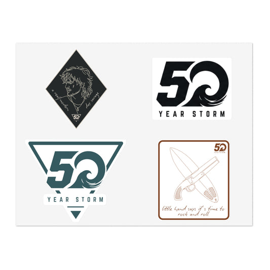 50-Year Storm Sticker Sheet