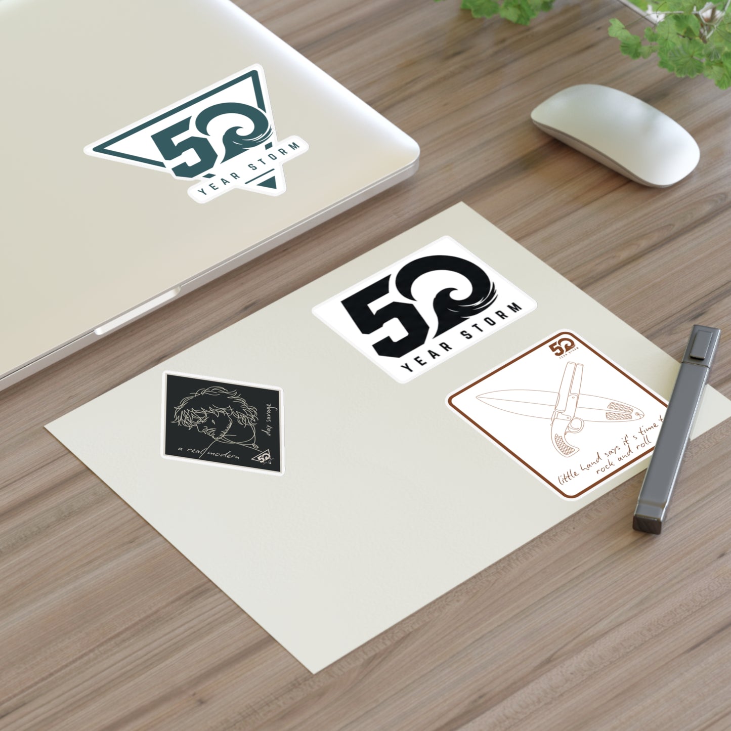 50-Year Storm Sticker Sheet