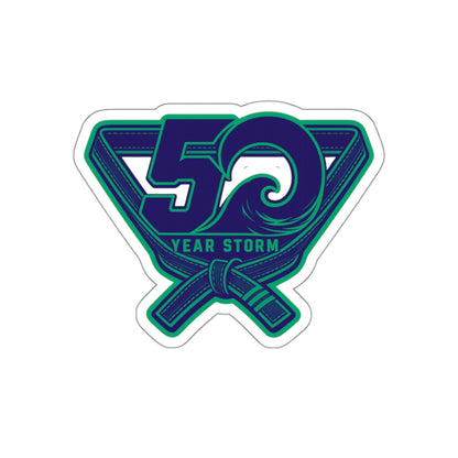 50 Year Storm BJJ Sticker
