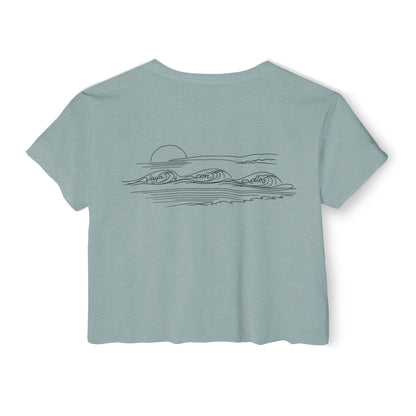 Homage 006: Women's Crop Tee