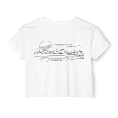 Homage 006: Women's Crop Tee