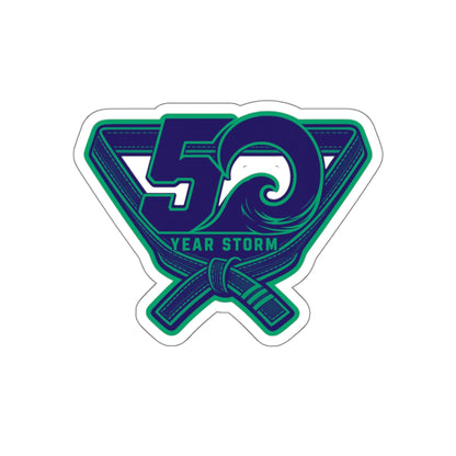 50 Year Storm BJJ Sticker