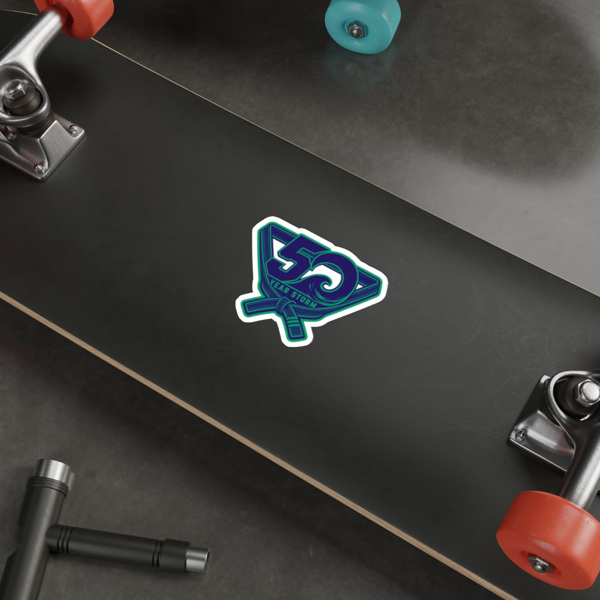 50 Year Storm BJJ Sticker