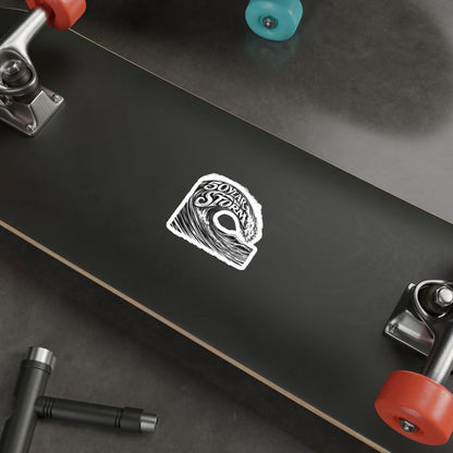Die-Cut 50 Year Storm Wave Sticker