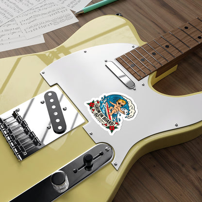 Grom on Board Die-Cut Sticker