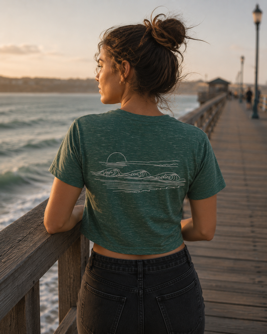 Homage 006: Women's Crop Tee